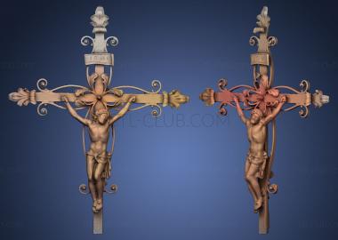 3D model church cross (STL)